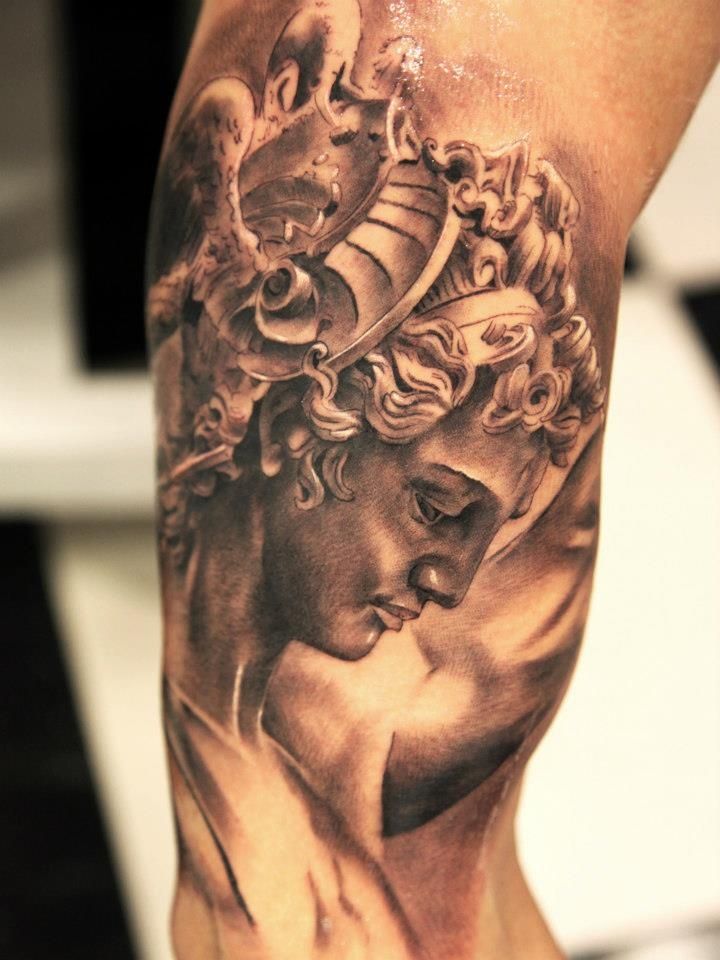 tattoo heaven, nice tattoos, tattoo ideas, tattoos for girls, tattoos for women, tattoos for men. Nothing better than classical art on someones body :)
