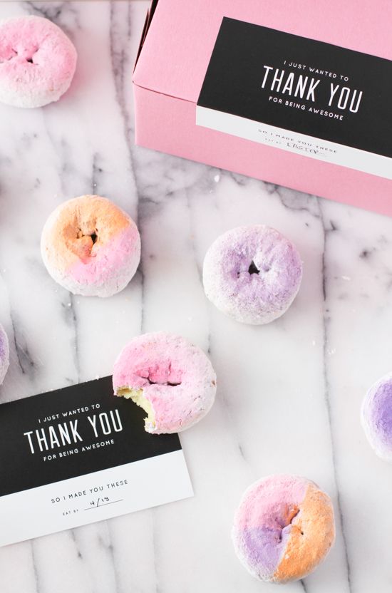 DIY Donuts // Color Blocked + Ombre How To