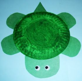 Paper Plate Turtle Project