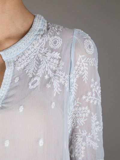Isabel Marant - embroidered t-shirt 5