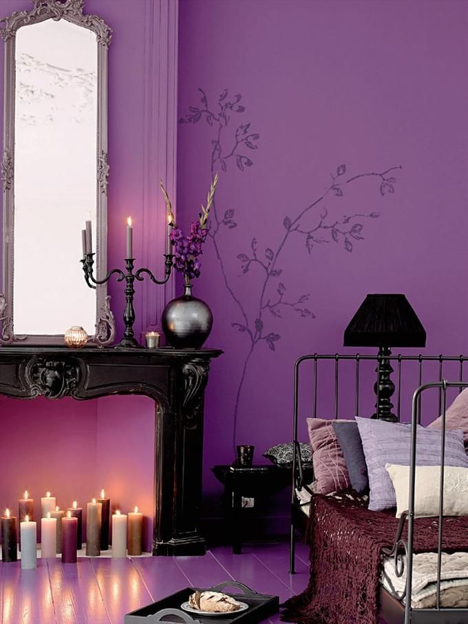 purple bedroom 15 ideas