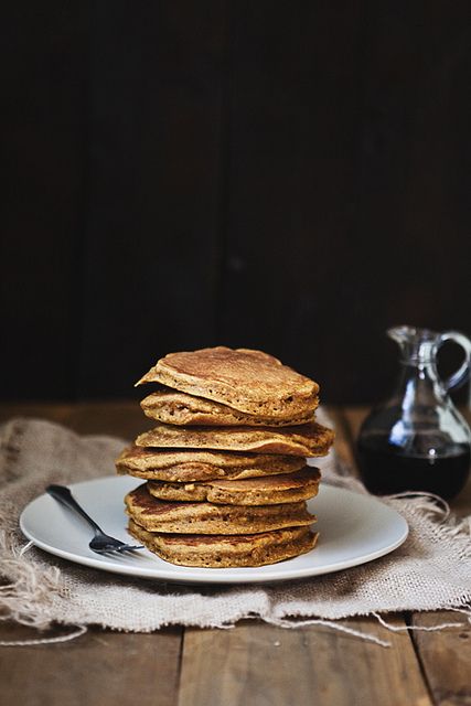 pumpkin pancakes by the little red house.