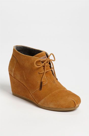 TOMS 'Desert' Bootie (Women) | Nordstrom... I think these are the first TOMS I've ever liked.