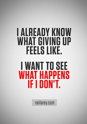 What happens if you don't give up? #fitspo #motivation #makeme