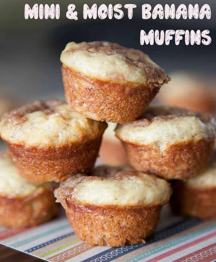 ini and Moist Banana Muffins