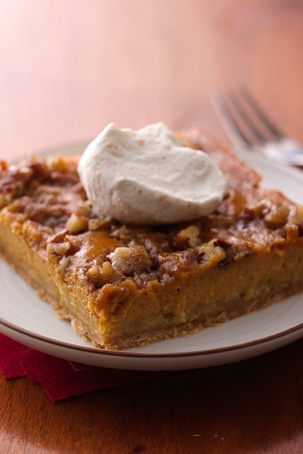 This pumpkin-spice dessert will smell just as good as it tastes while it bakes. Double win!