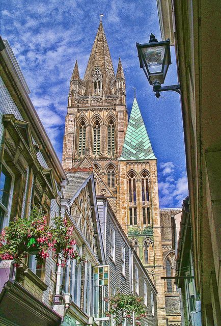Truro Cathedral Cornwall England