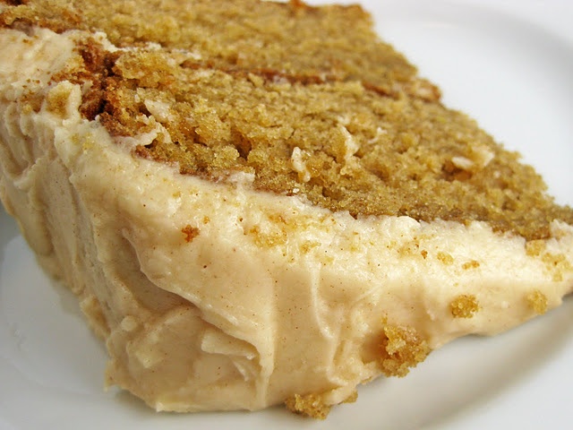 Caramel Apple Layer Cake with Apple Cider Frosting