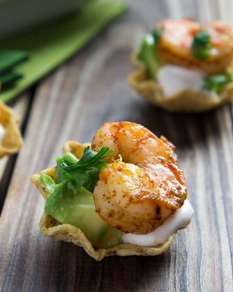 Shrimp Taco Bites