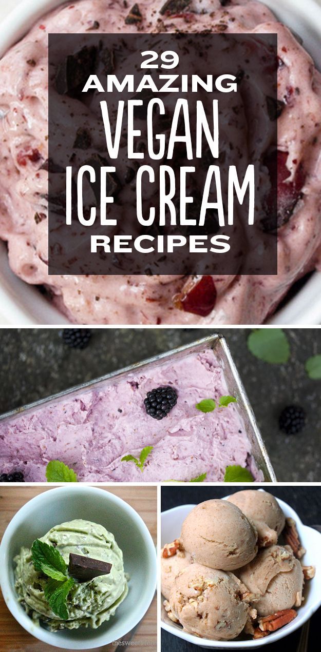 29 Amazing Vegan Ice Cream Recipes--this will be one of my favorite pins!!!