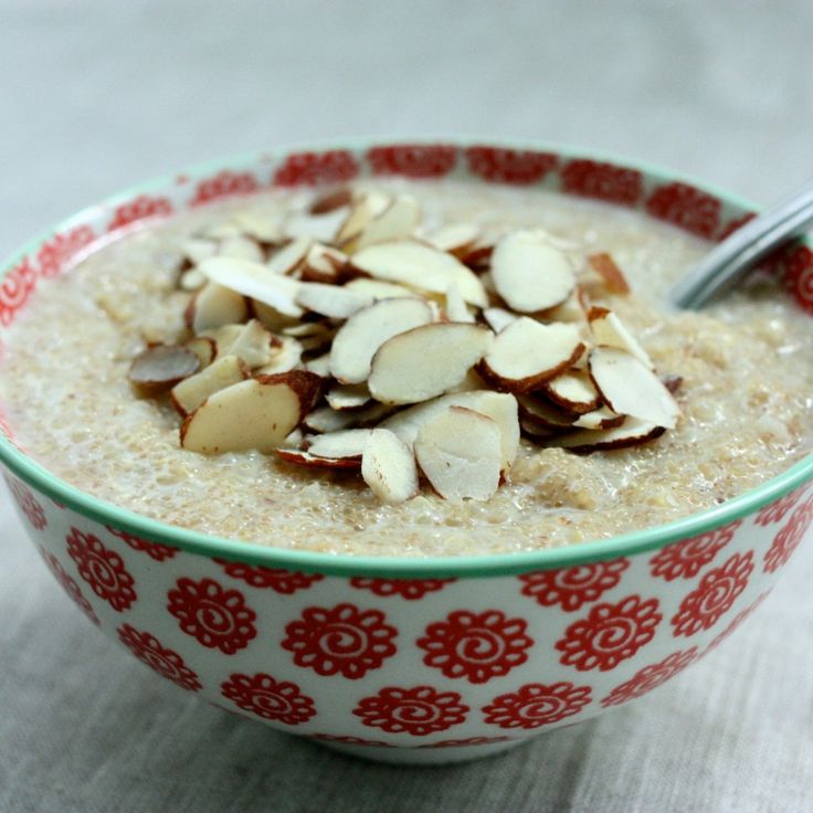 Simple Amaranth and Quinoa Porridge - While organizing the pantry, I accidentally mixed together my quinoa and amaranth in a Ball storage jar.  Now I know what to make with it.  Can't wait for this one :)