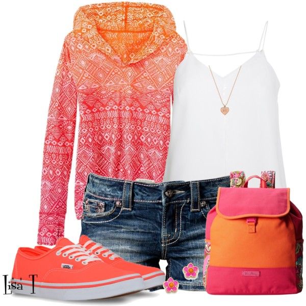 Hoodie top from Athleta, and Vera Bradley Bag from Zappo's. Very cute!