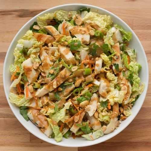 Grilled Chicken Thai Salad Recipe