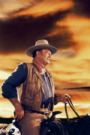 John Wayne- used to watch his movies when I had sleepovers at my grandparents house. Love him