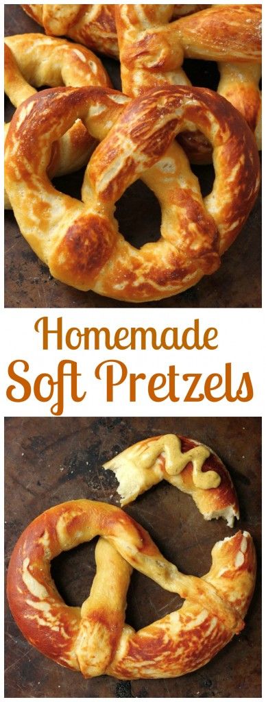 Perfect Soft Pretzels - Soft and chewy homemade pretzels! These are a fun weekend project!