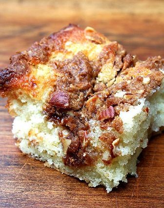 Best Coffee Cake Ever; Buttermilk, Pecans, Cinnamon, Brown Sugar & Other Goodies. This recipe is a keeper for when visitors stop in!