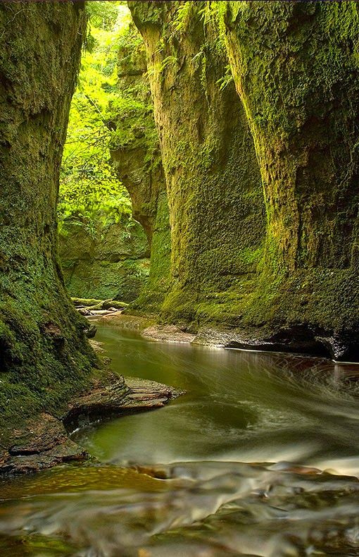 Finnich Glen, Loch Lomond, Scotland