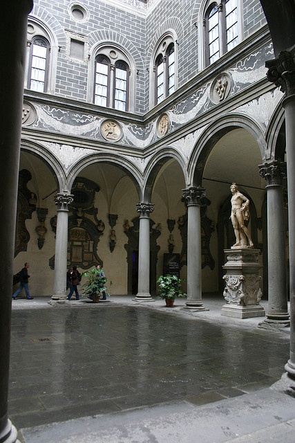 Courtyard of the Palazzo Medici-Riccardi Florence