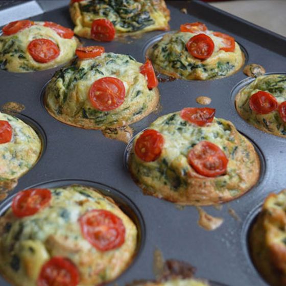 ini Breakfast Frittatas | 9 Mini Muffin Tin Recipes