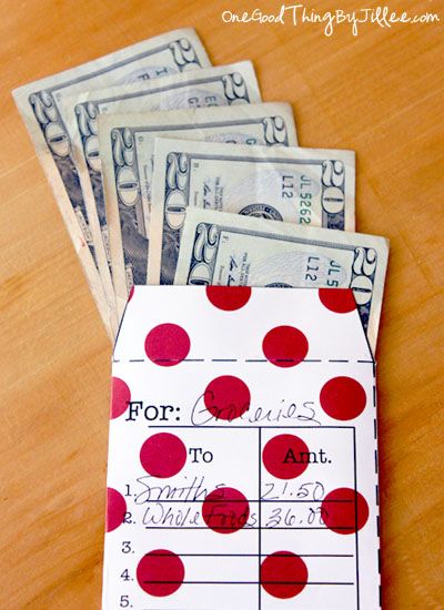 Envelope Budgeting . . . A Simple Way To Gain Control of Your Money, there's a neat pdf for these cute envelopes