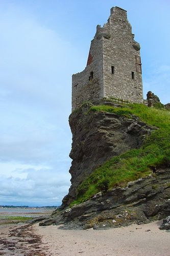 Greenan Castle in South Ayrshire, Scotland