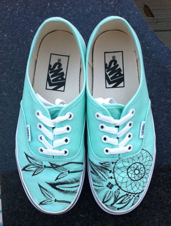 Dream Catcher Vans by VuVuDesigns on Etsy, $84.00
