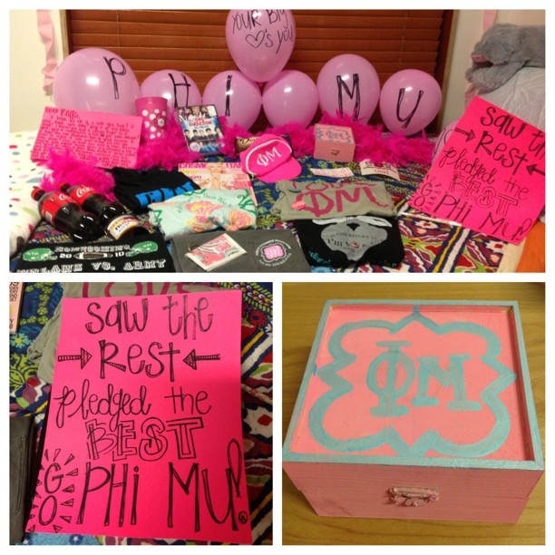 Phi Mu! Day 3 of Big/Little week at Tulane :D