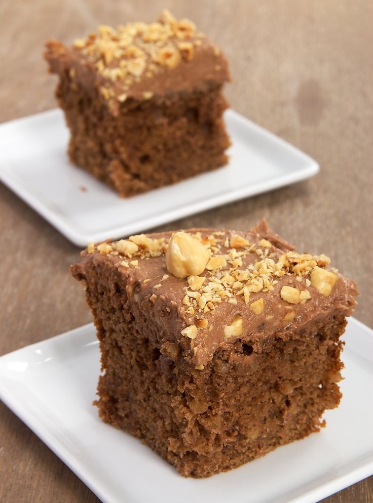If you love chocolate-hazelnut spreads like Nutella, you'll adore this Frosted Chocolate Hazelnut Cake! - Bake or Break