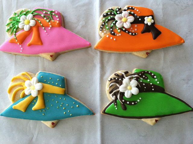 Kentucky Derby Cookies 2013 by ohlucy!, via Flickr