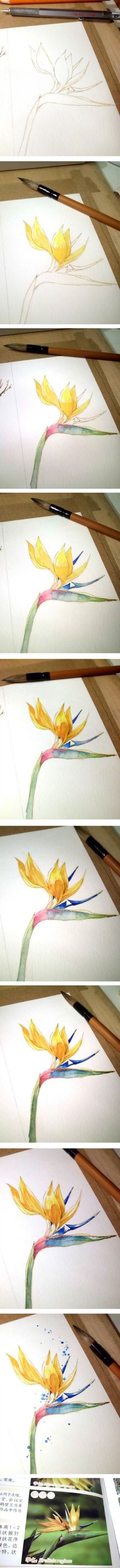 step by step painting