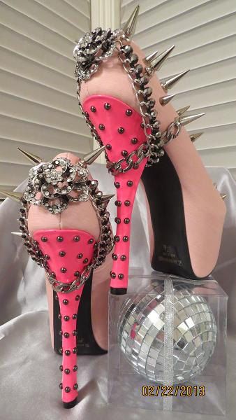 High Heel Platform Spiked Women Shoes