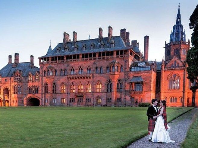 unt Stuart, Scotland | 24 Breathtaking British Wedding Venues