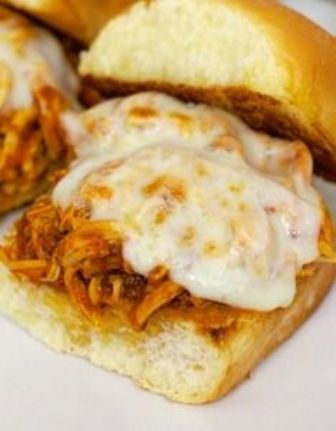 Slow Cooker Chicken Parmesan Sliders