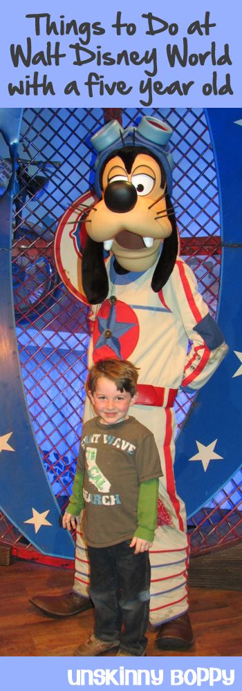 Best rides and things to do at Disney World with a five year old. A park by park breakdown of the must-see rides to help plan your Disney vacation with your little boy.