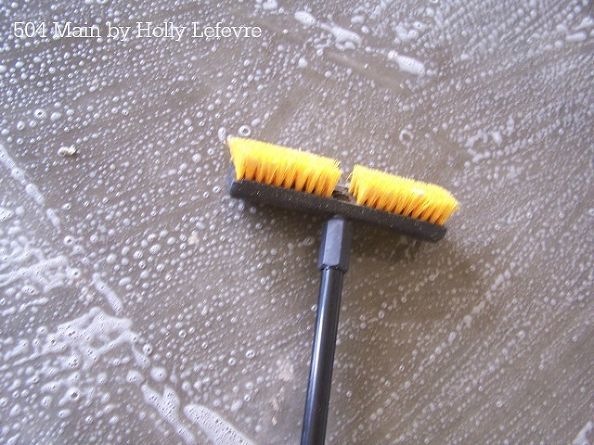 how to prepare concrete floors dyeing staining, concrete masonry, flooring, how to, painting