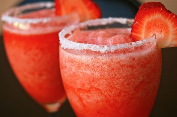 10. Strawberry Coconut Daiquiri - 10 Fruity Alcoholic Drink Recipes to Try ... | All Women Stalk
