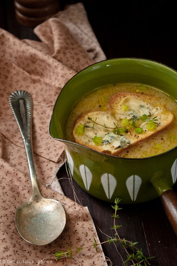 Garlic Soup. I am not a fan of garlic...but this soup is delicious! I add one small onion to mine as well. So easy to make and great with a sandwich. #soup #recipe #easy #lunch #recipes