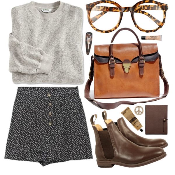 A fashion look from December 2013 featuring Jack Wills ankle booties, Madewell tote bags and 1&20 Blackbirds earrings. Browse and shop related looks.