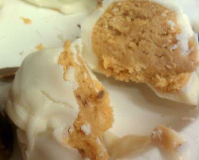 White Chocolate Peanut Butter Balls